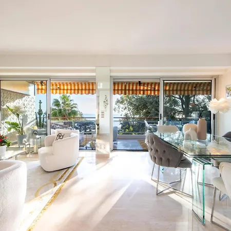 Apartment Cote D'azur Sea View Tennis Access